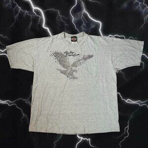 2000s streetwear skater daytona beach harley davidson tee